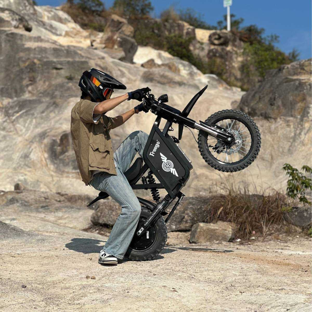 Freego X0 Electric Mini Bike | 3600W Peak Motor, 60V 23Ah Battery, 40 MPH Top Speed