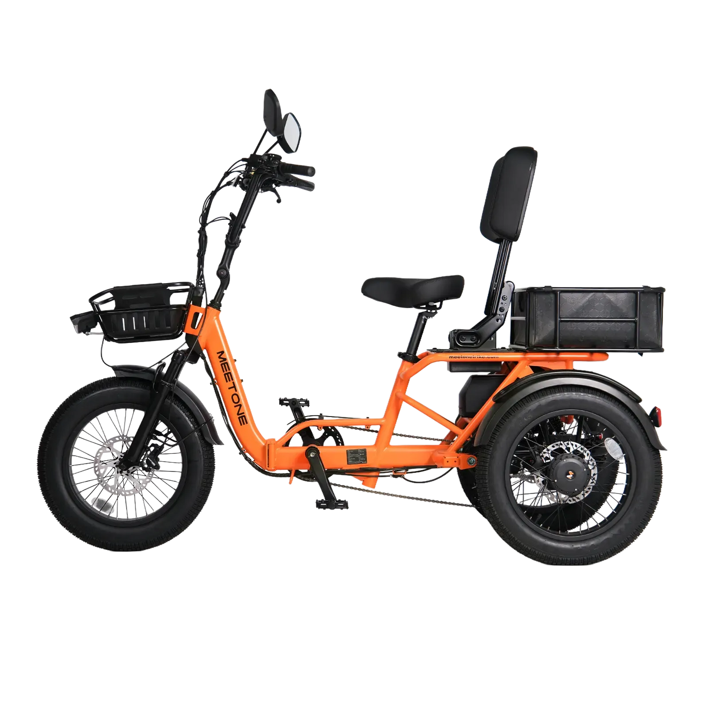 Meet One Breeze Pro 2.0 Electric Trike|Full Suspension Fat Tire E-Trike