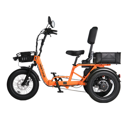 Meet One Breeze Pro 2.0 Electric Trike|Full Suspension Fat Tire E-Trike