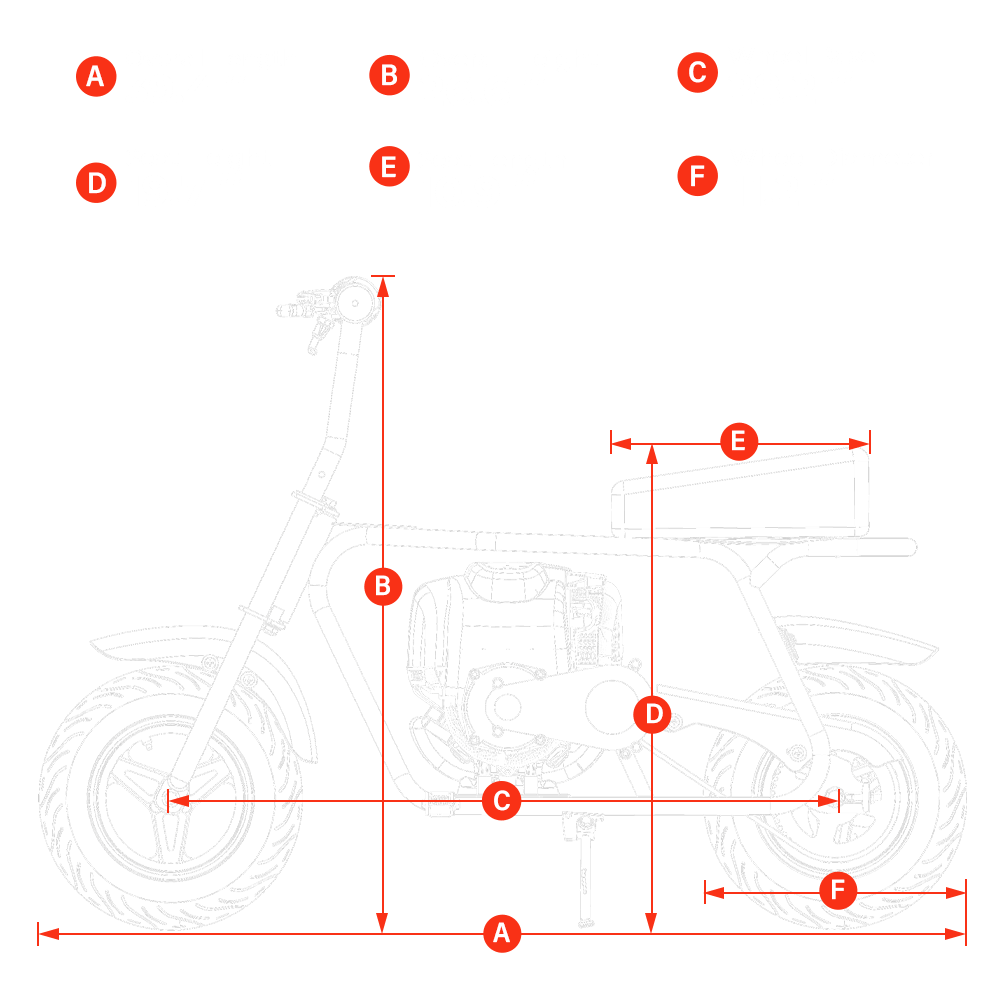 MB40 Gas Mini Bike