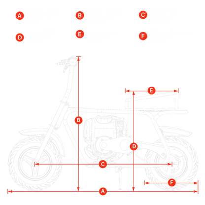 MB40 Gas Mini Bike