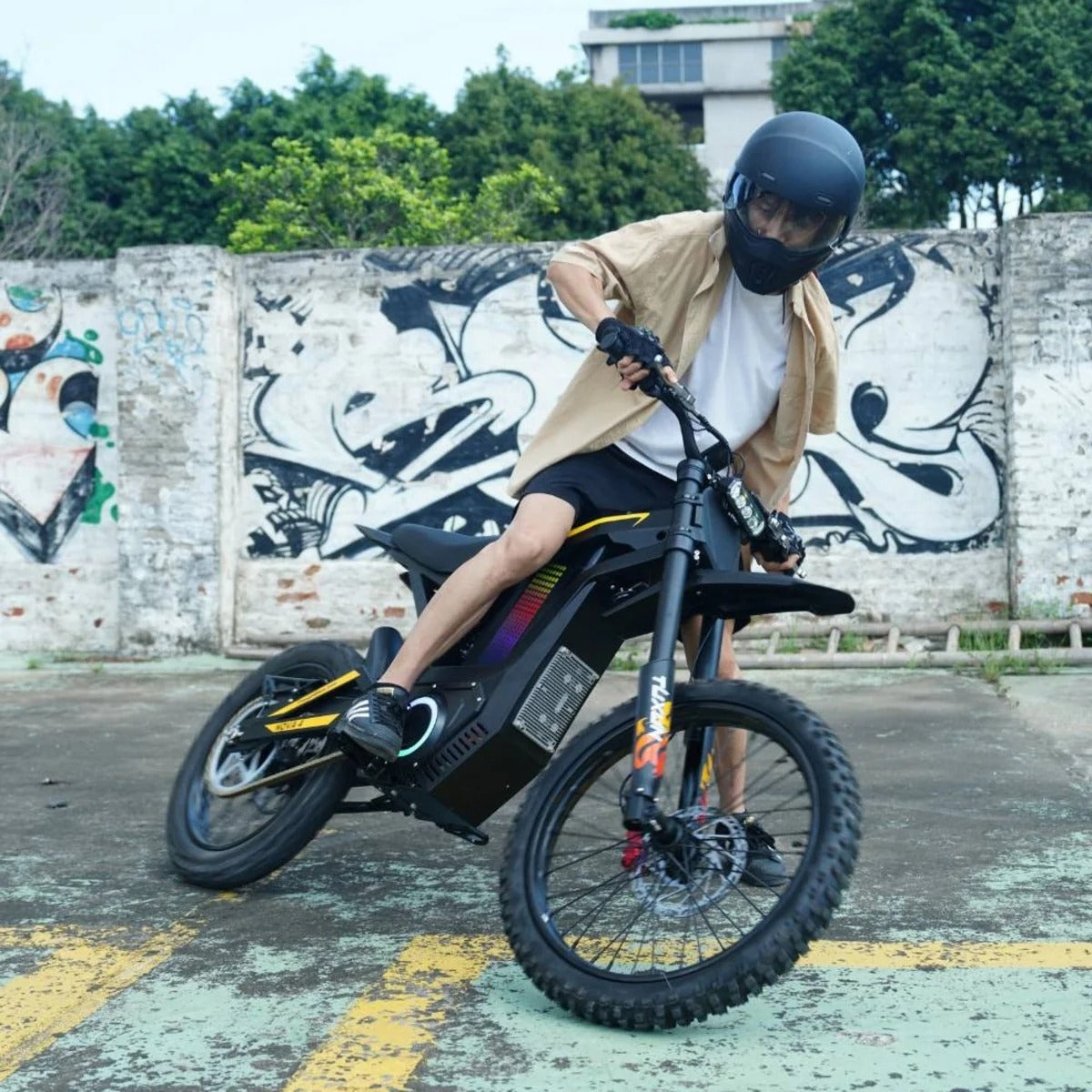 Freego Nova 4 Mid-Drive Electric Dirt Bike | 6000W Peak Motor, 45 MPH, 60V 30Ah Battery