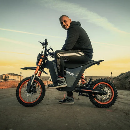 HappyRun G300 SE Electric Dirt Bike | 4500W Mid-Drive