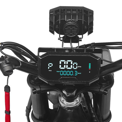 HappyRun F18 2.0 Electric Dirt Bike | 6000W Mid-Drive