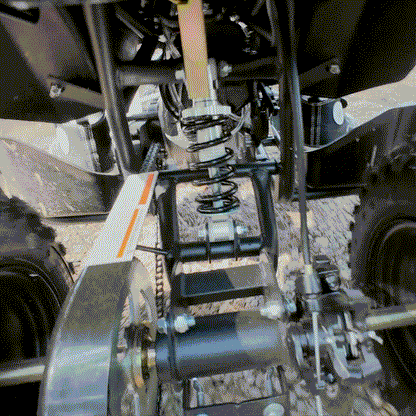 FRPMOTO Sahara 40 Mini Quad|40cc 4-stroke|Max Speed-13mph|Cruising Range-30 Miles Per Tank