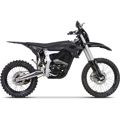 Mototec Venom 72v 12000w electric dirt bike Aluminum Black | Off Road Use Only