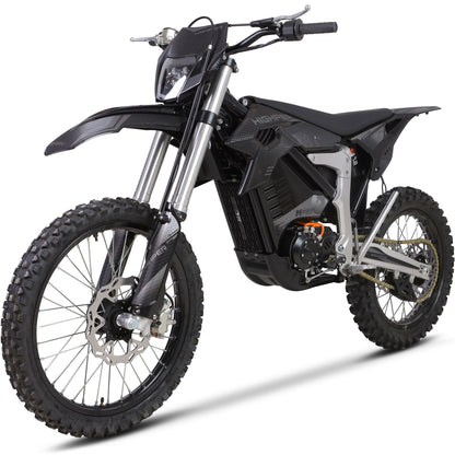 Mototec Venom 72v 12000w electric dirt bike Aluminum Black | Off Road Use Only