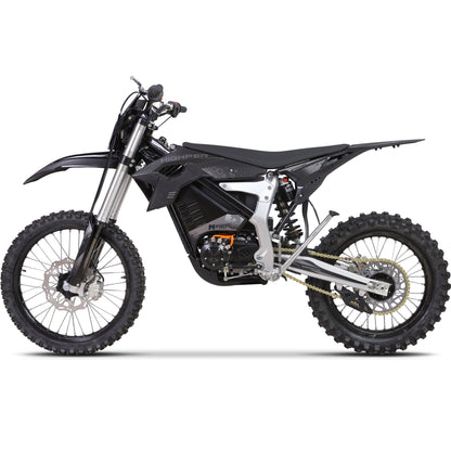 Mototec Venom 72v 12000w electric dirt bike Aluminum Black | Off Road Use Only