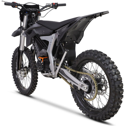 Mototec Venom 72v 12000w electric dirt bike Aluminum Black | Off Road Use Only