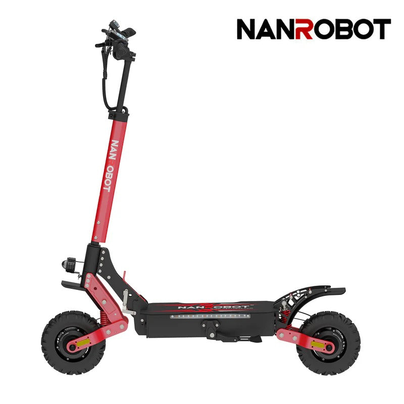 Nanrobot D4+ MAX Electric Scooter – Dual 1200W Motors, 40-Mile Range, 42 MPH Top Speed