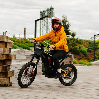 Freego Nova 4 Mid-Drive Electric Dirt Bike | 6000W Peak Motor, 45 MPH, 60V 30Ah Battery