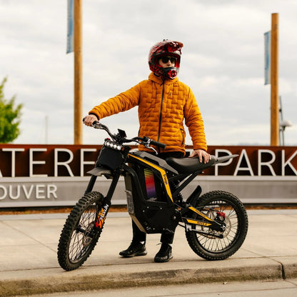 Freego Nova 4 Mid-Drive Electric Dirt Bike | 6000W Peak Motor, 45 MPH, 60V 30Ah Battery