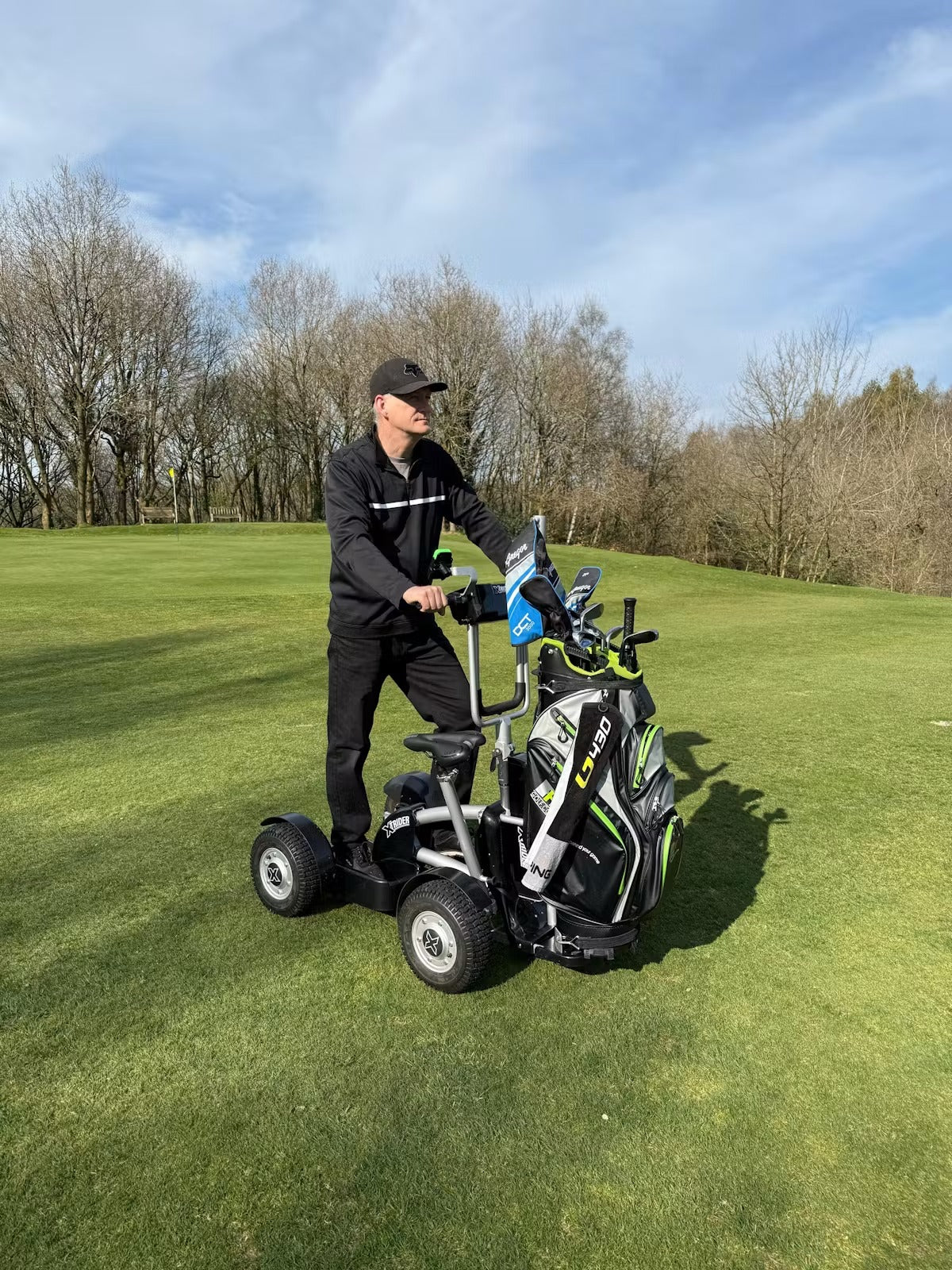 CycleBoard XTRider Golf | 4-in-1 Electric Golf Scooter