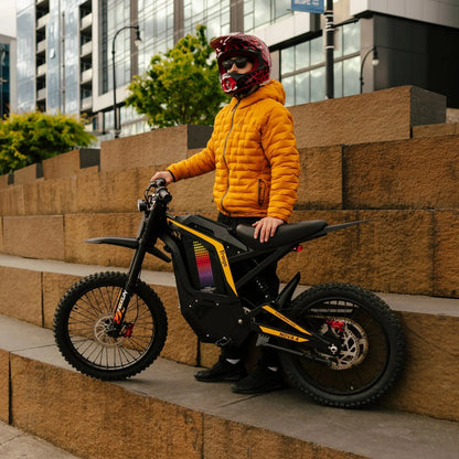 Freego Nova 4 Mid-Drive Electric Dirt Bike | 6000W Peak Motor, 45 MPH, 60V 30Ah Battery