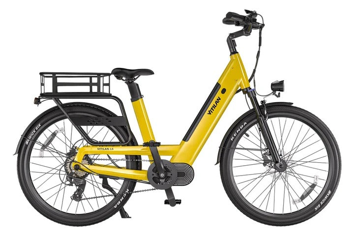 Vitilan L5 Electric Bike – 500W, 48V 15Ah, 25 MPH | 65Nm