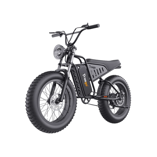 Freego S1 Cafe Racer Electric Bike 750W | Retro Class 2 eBike