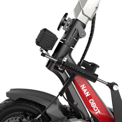 Nanrobot N6 72V Dual 3000W Electric Scooter – 50 MPH, 81 Mile Range, Dual Motors