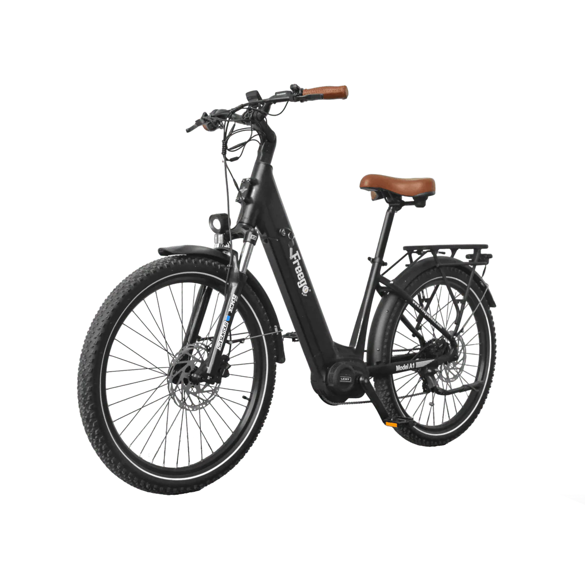 Freego City Flow A1 eBike | 500W Mid-Drive Motor, 48V 15Ah Battery, 28 MPH