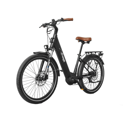Freego City Flow A1 eBike | 500W Mid-Drive Motor, 48V 15Ah Battery, 28 MPH