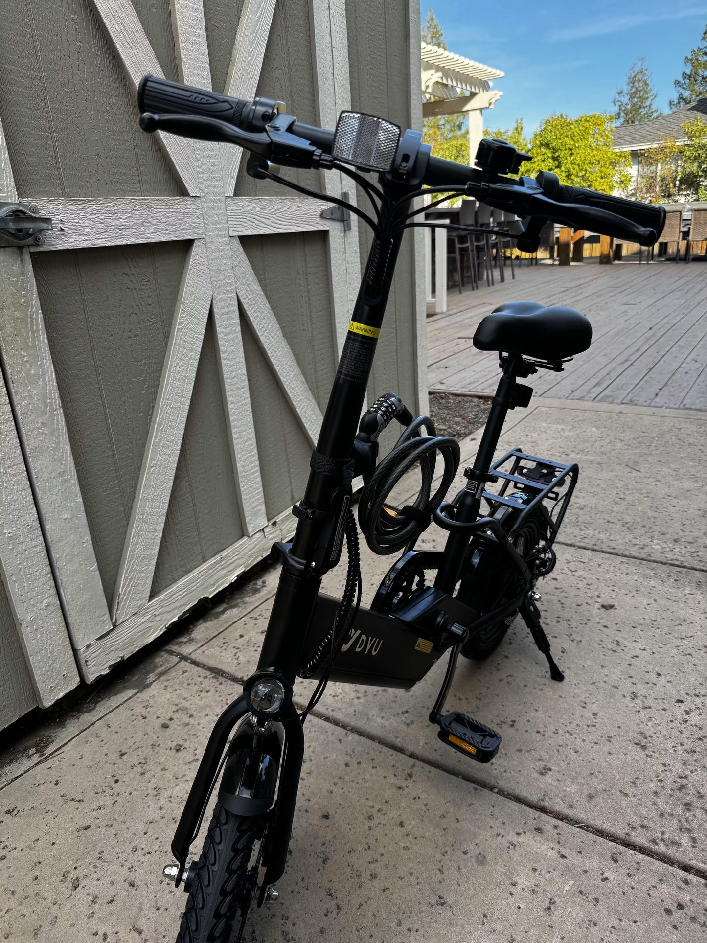 DYU C3 Folding Electric Bike | Compact Urban E-Bike