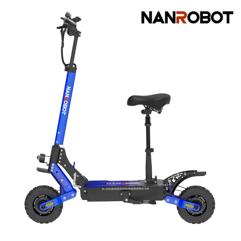 Nanrobot D4+ MAX Electric Scooter – Dual 1200W Motors, 40-Mile Range, 42 MPH Top Speed
