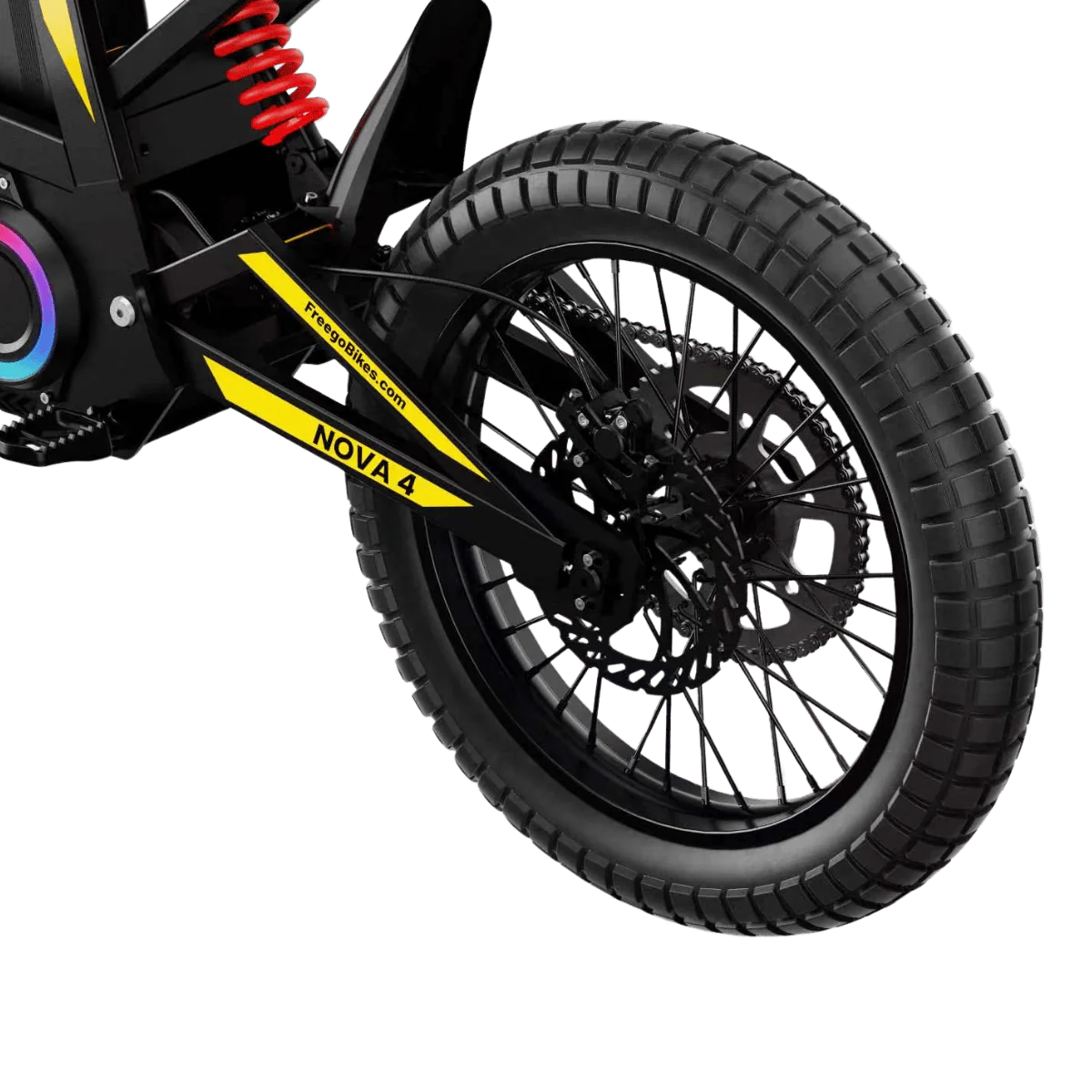 Freego Nova 4 Mid-Drive Electric Dirt Bike | 6000W Peak Motor, 45 MPH, 60V 30Ah Battery