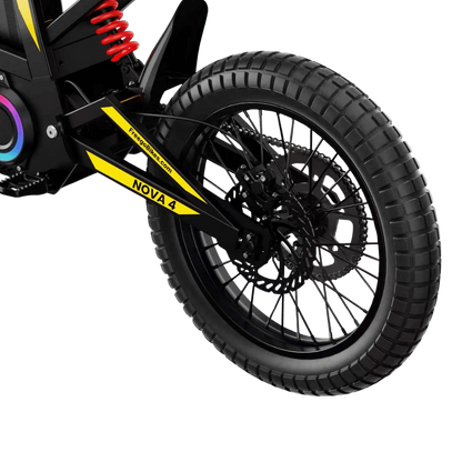 Freego Nova 4 Mid-Drive Electric Dirt Bike | 6000W Peak Motor, 45 MPH, 60V 30Ah Battery