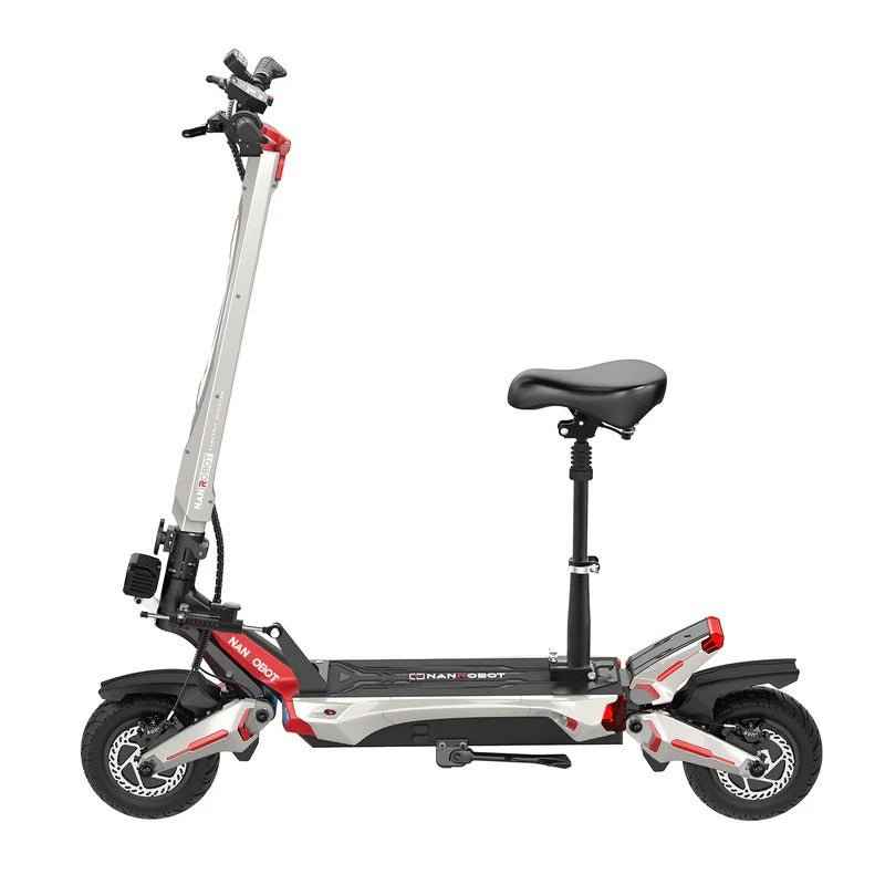 Nanrobot N6 72V Dual 3000W Electric Scooter – 50 MPH, 81 Mile Range, Dual Motors