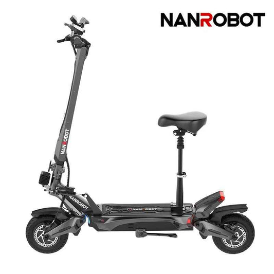 Nanrobot N6 72V Dual 3000W Electric Scooter – 50 MPH, 81 Mile Range, Dual Motors