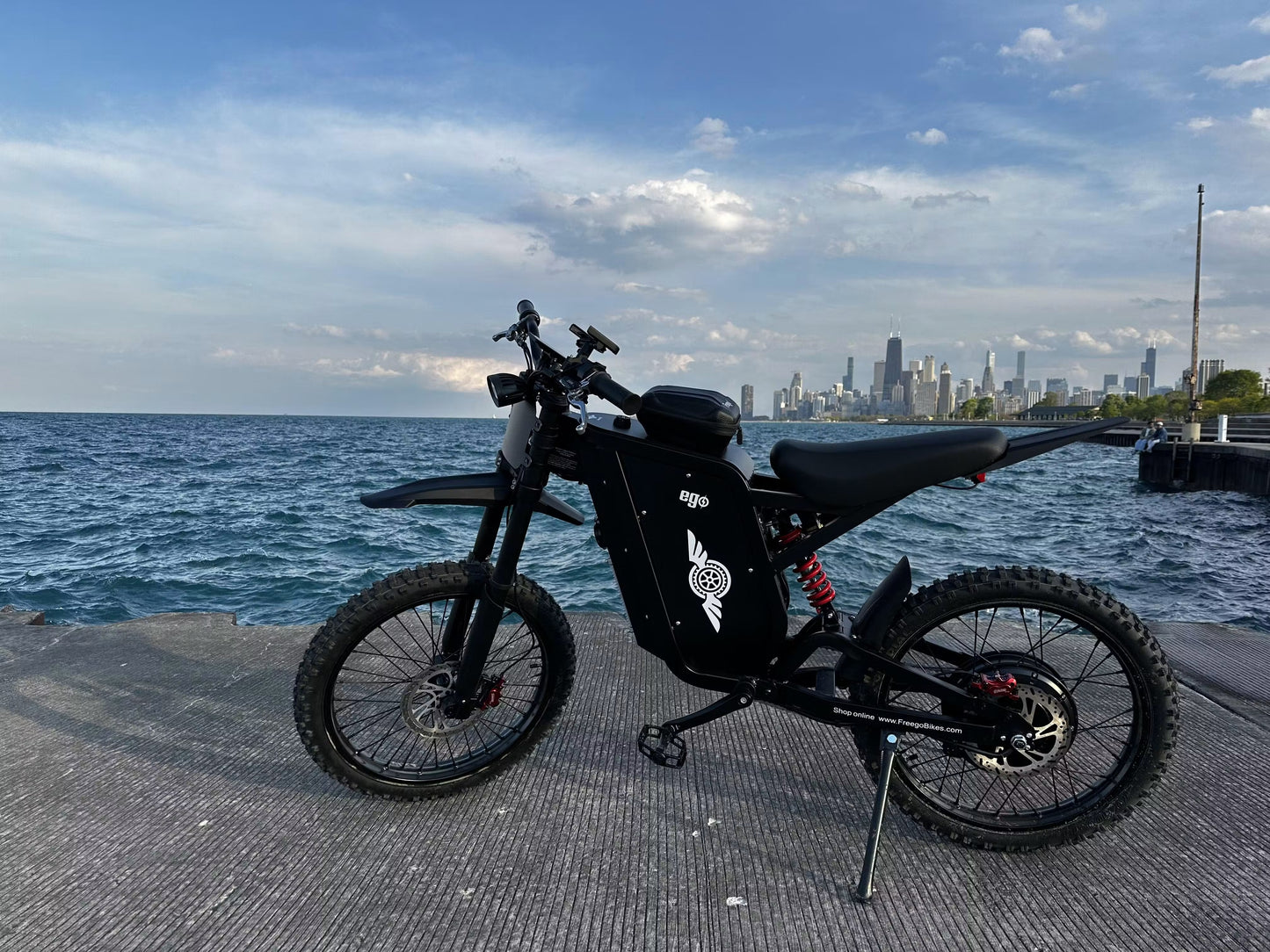 Freego X3 Electric Dirt Bike | 8000W Peak Motor, 72V Battery, 56 MPH Top Speed