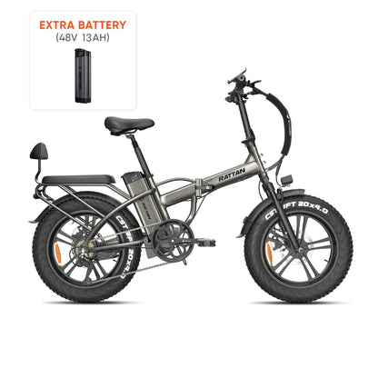 Rattan LM 750 Pro Electric Bike | 750W Motor, 48V 13Ah Battery, 55 Mile Range