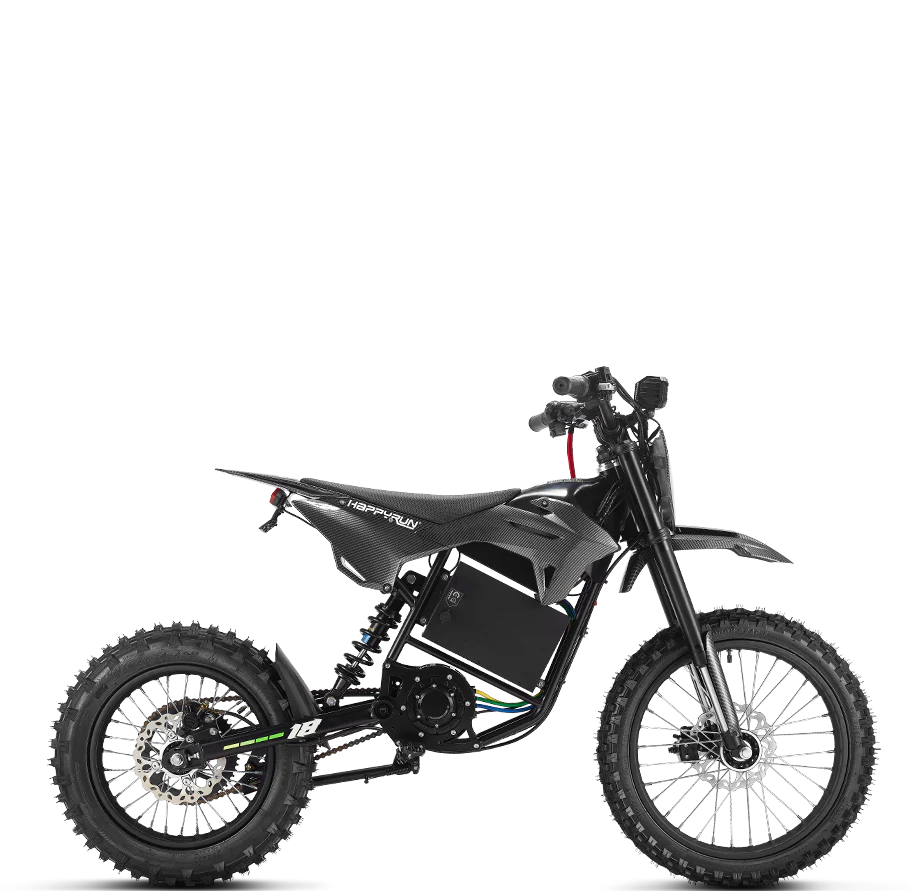 HappyRun F18 2.0 Electric Dirt Bike | 6000W Mid-Drive