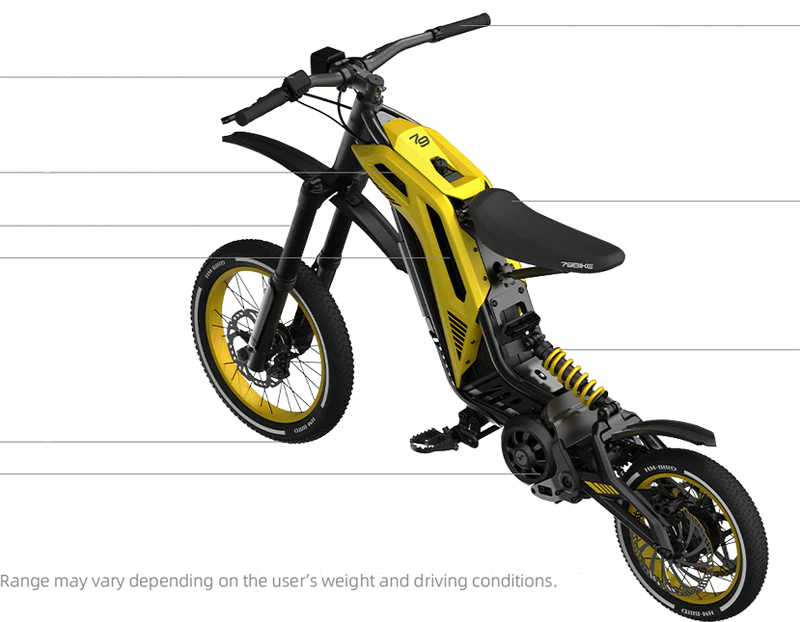 79Bike Viper S Electric Dirt Bike 3500W
