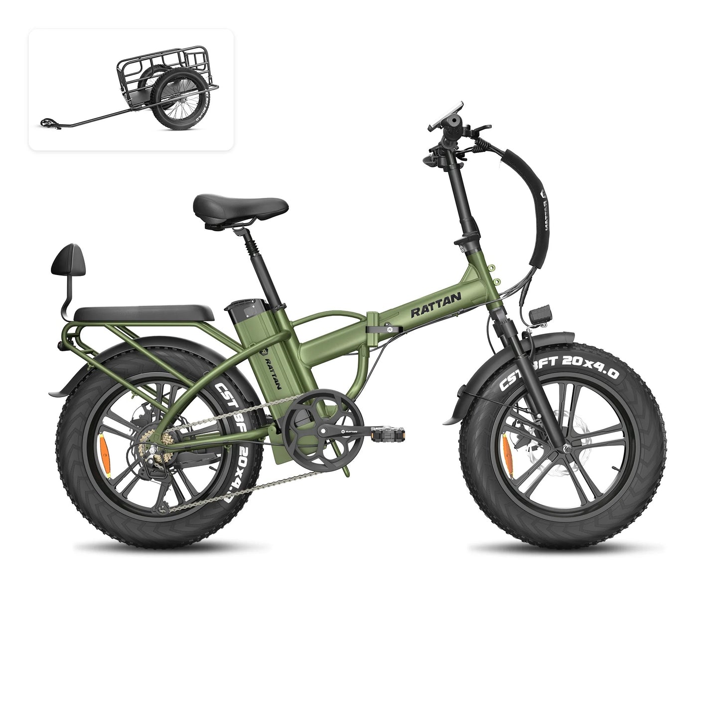 Rattan LM 750 Pro Electric Bike | 750W Motor, 48V 13Ah Battery, 55 Mile Range
