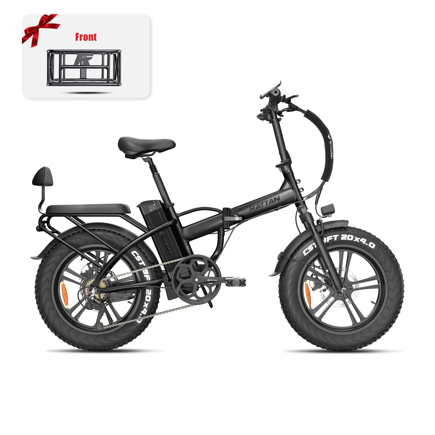 Rattan LM 750 Pro Electric Bike | 750W Motor, 48V 13Ah Battery, 55 Mile Range