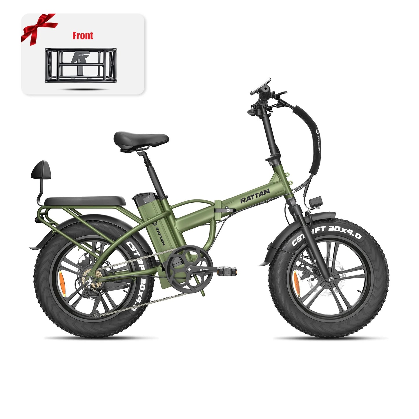 Rattan LM 750 Pro Electric Bike | 750W Motor, 48V 13Ah Battery, 55 Mile Range