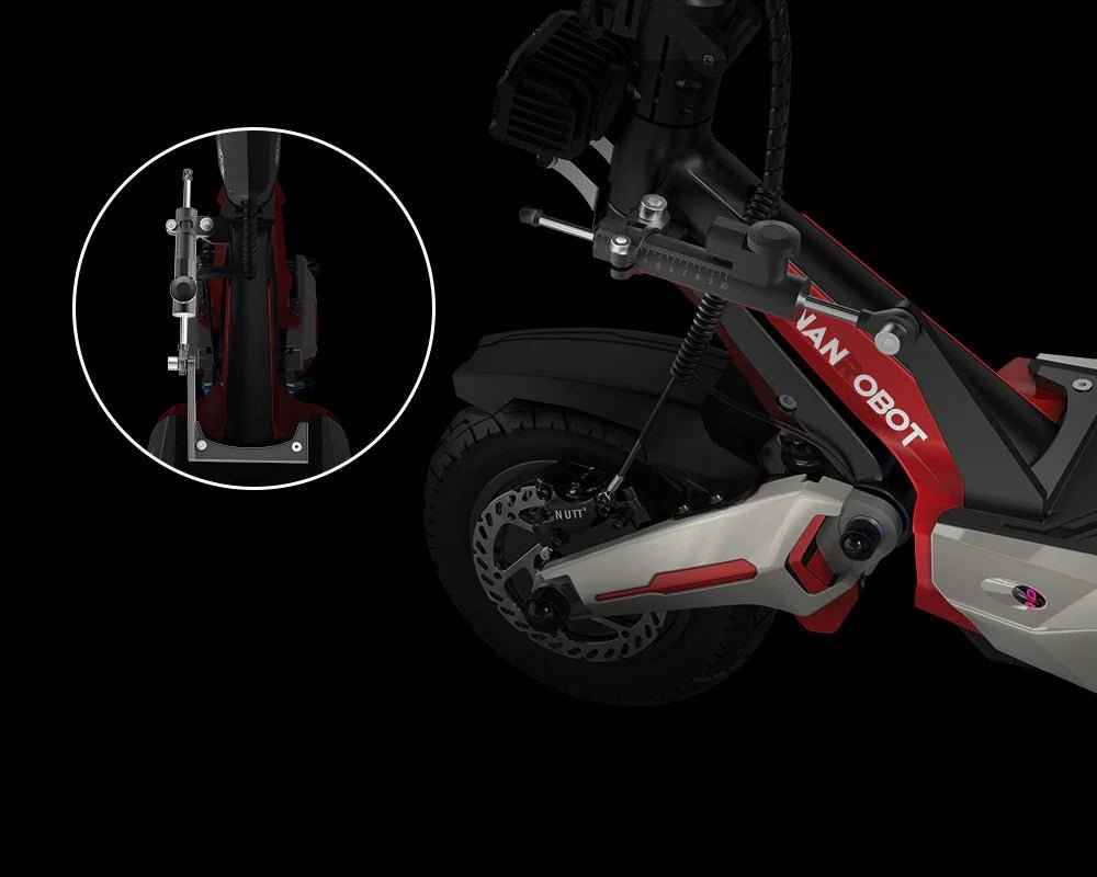 Nanrobot N6 72V Dual 3000W Electric Scooter – 50 MPH, 81 Mile Range, Dual Motors