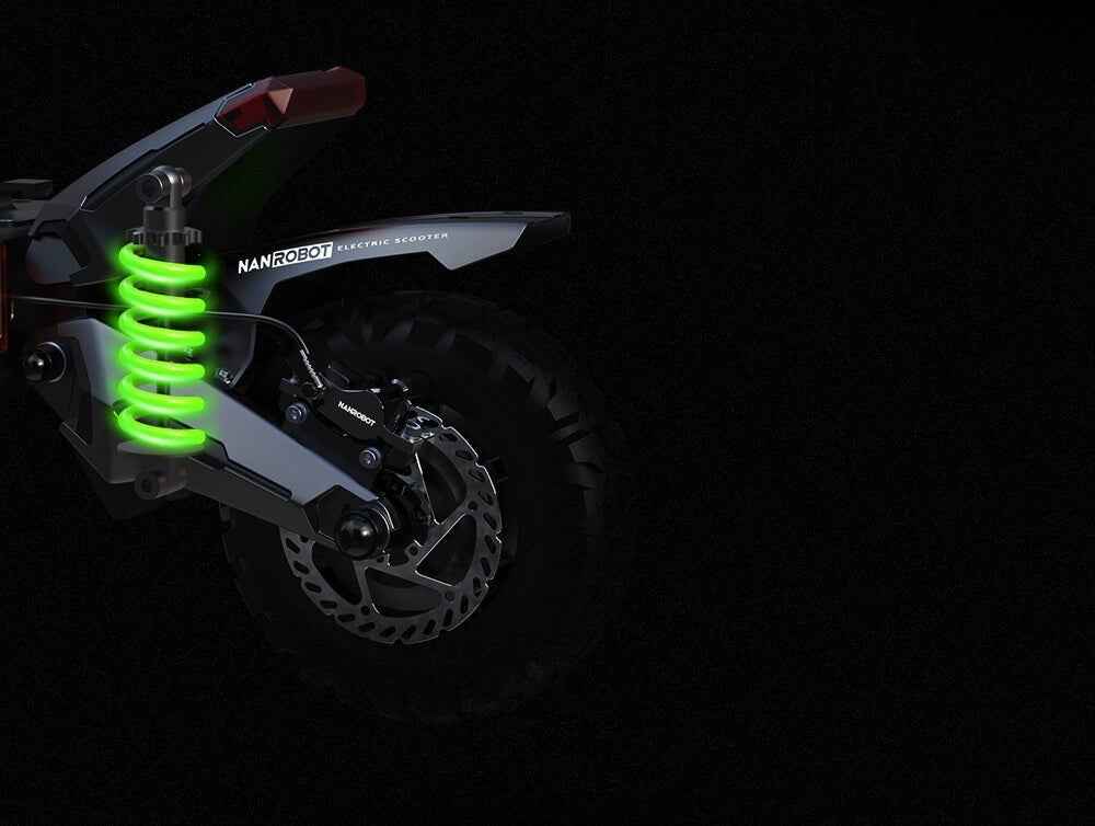 Nanrobot N6 72V Dual 3000W Electric Scooter – 50 MPH, 81 Mile Range, Dual Motors