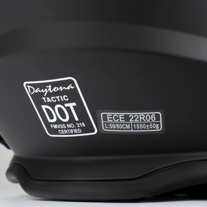 Daytona Tactic DOT Helmet – Motocross, E-Bike & Electric Scooter Helmet