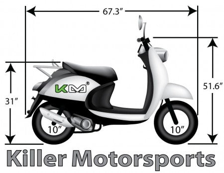 Tao Motor Pony 50 | Street Legal 49cc Moped