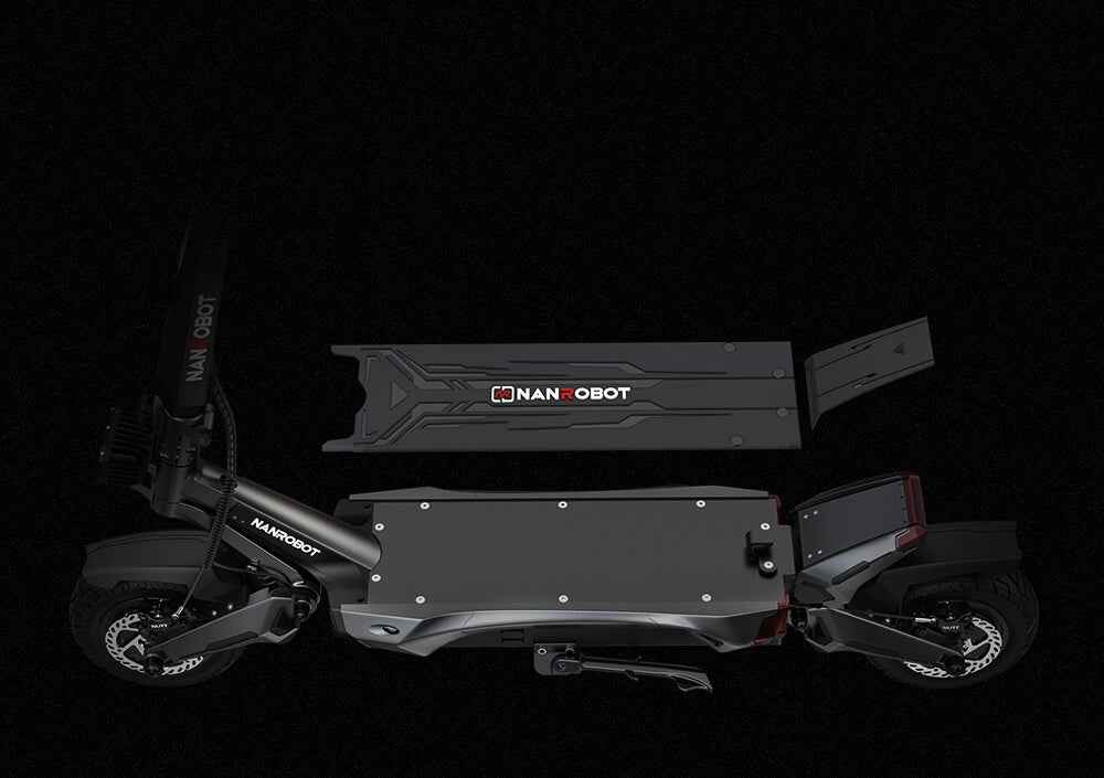 Nanrobot N6 72V Dual 3000W Electric Scooter – 50 MPH, 81 Mile Range, Dual Motors