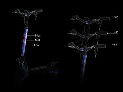 Nanrobot D4+3.0 |Dual motors, 1000 W × 2 (peak power)|52 V, 23.4 Ah lithium prismatic battery (EVE cells)|Up to 40 mph (≈ 64 km/h)|40 miles (on full charge)