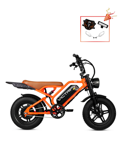 VICTRIP R6 Off Road Ebike | 1000W Peak Fat Tire