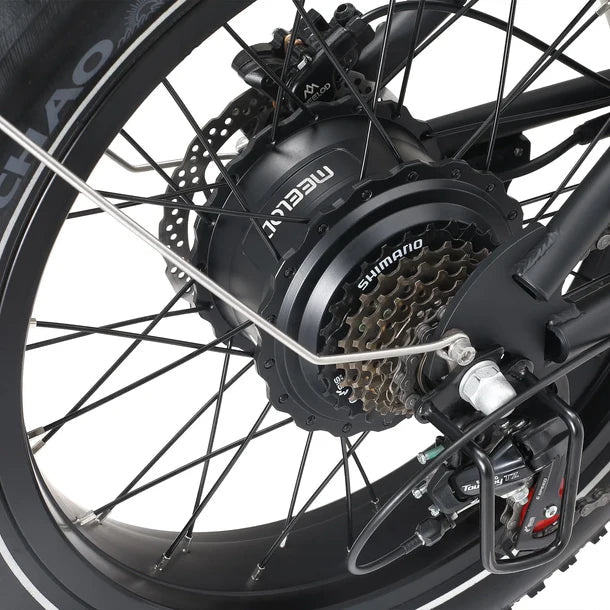 Powerful retro moped style ebike MEELOD DK300 PLUS | 1200W Motor, 50-100 Miles Range Meelod