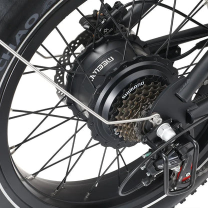 Powerful retro moped style ebike MEELOD DK300 PLUS | 1200W Motor, 50-100 Miles Range Meelod