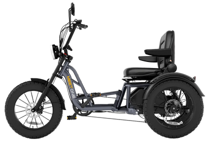 Meet One Tour Lite Full Suspension Electric Trike Renovomotors