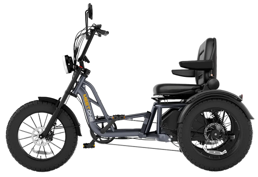 Meet One Tour Lite Full Suspension Electric Trike Renovomotors