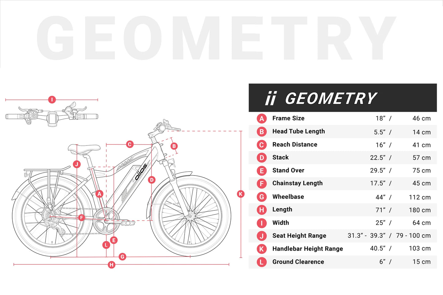 Oiios Quanta Ebike UL Certified All Terrain Fat Tire EBike