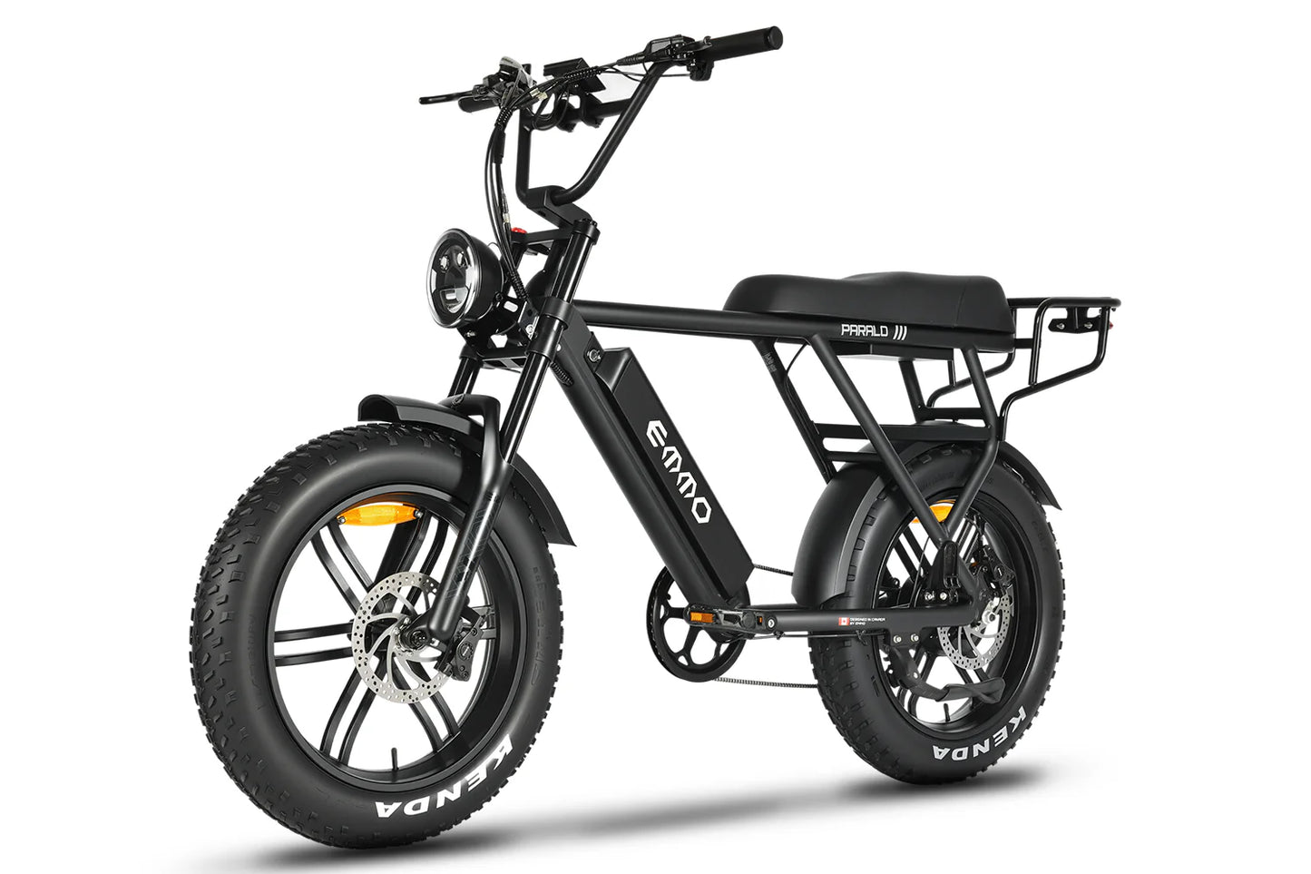 Paralo Pro Ebike Premium Two-Seater Moped Style E Bike