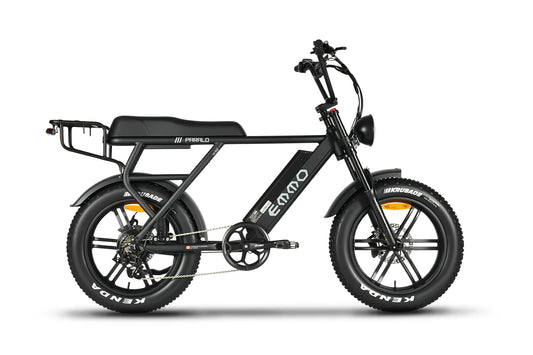 Paralo Pro Ebike Premium Two-Seater Moped Style E Bike